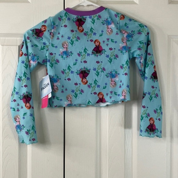 Disney Princess Rash Guard Top Size M - Picture 7 of 8